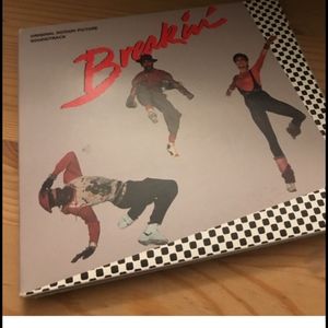BREAKIN' ORIGINAL MOVIE SOUNDTRACK CD WITH POSTER IN PERFECT CONDITION
